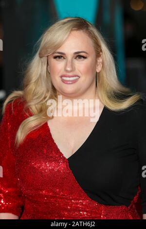 London, Großbritannien. Februar 2020. Rebel Wilson besucht die 73. British Academy Film Awards, BAFTAs, in der Royal Albert Hall in London, England, am 02. Februar 2020. Weltweite Nutzung Credit: Dpa Picture Alliance / Alamy Live News Stockfoto