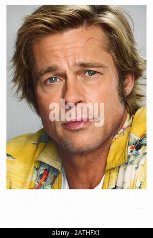Einmal In Hollywood Jahr: 2019 USA/UK/China Director: Quentin Tarantino Brad Pitt Promotion Stockfoto