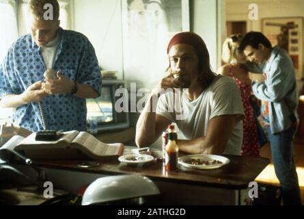 TRUE Romance Year: 1993 USA Director: Tony Scott Michael Rapaport, Brad Pitt, Patricia Arquette, Christian Slater Stockfoto