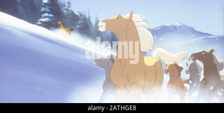 Geist: Hengst der Cimarron Jahr: 2002 USA Regie: Kelly Asbury, Lorna Cook Animation Stockfoto