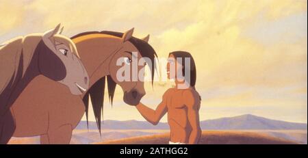 Geist: Hengst der Cimarron Jahr: 2002 USA Regie: Kelly Asbury, Lorna Cook Animation Stockfoto