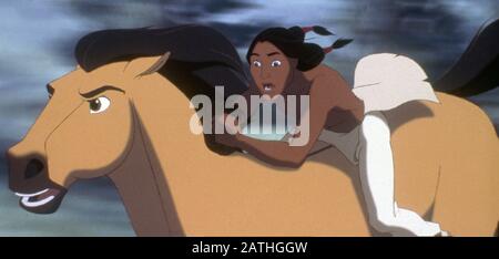 Geist: Hengst der Cimarron Jahr: 2002 USA Regie: Kelly Asbury, Lorna Cook Animation Stockfoto