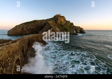 San Juan de Gaztelugatxe im Baskenland, Spanien Stockfoto