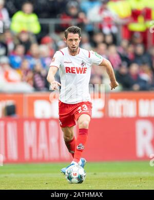 Köln, Deutschland. Februar 2020. Mark UTH (K) Aktion, Fußball 1.Bundesliga, 20.Spieltag, FC Köln (K) - SC Freiburg (FR) 4:0, am 02.02.2020 in Köln/Deutschland. Weltweite Nutzung Credit: Dpa Picture Alliance / Alamy Live News Stockfoto