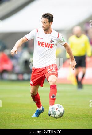 Köln, Deutschland. Februar 2020. Mark UTH (K) Aktion, Fußball 1.Bundesliga, 20.Spieltag, FC Köln (K) - SC Freiburg (FR) 4:0, am 02.02.2020 in Köln/Deutschland. Weltweite Nutzung Credit: Dpa Picture Alliance / Alamy Live News Stockfoto