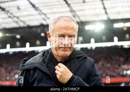 Köln, Deutschland. Februar 2020. Trainer Christian STREICH (FR) Fußball 1.Bundesliga, 20.Spieltag, FC Köln (K) - SC Freiburg (FR), am 02.02.2020 in Köln/Deutschland. Weltweite Nutzung Credit: Dpa Picture Alliance / Alamy Live News Stockfoto