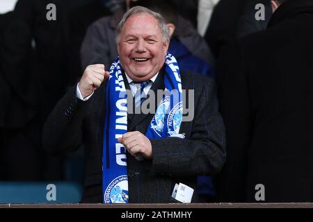 Peterborough United Director of Football, Barry Fry - Ipswich Town / Peterborough United, Sky Bet League One, Portman Road, Ipswich, Großbritannien - 1. Februar 2020 nur redaktionelle Verwendung - es gelten Einschränkungen für DataCo Stockfoto