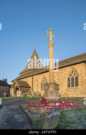 ST marys Pfarrkirche westerham kent Stockfoto