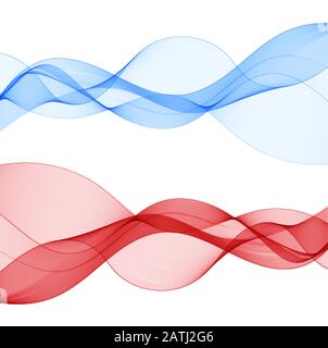 Abstrakter bunter Hintergrund. Vektordarstellung. Kurvengruppe Stock Vektor