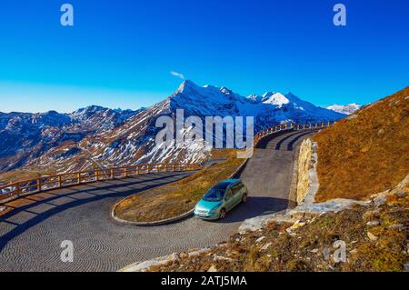 Großglockner Hochalpenstraße, Nationalpark hohe Tauern, Land Salzburg, Österreich Stockfoto