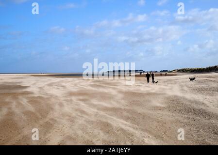 Holkham Beach, North Norfolk, england Stockfoto