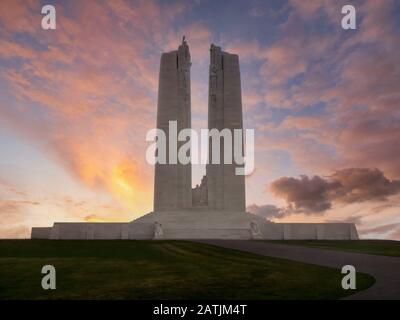 Vimy Ridge Memorial, Frankreich Stockfoto