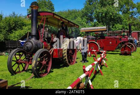 Dene Steam Fair and Transport Show, Seile-Hants, jeden juni Stockfoto