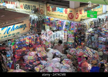 Binh Tay Market, Cholon, Chinatown, Ho-Chi-Minh-Stadt, Saigon, Vietnam, Südost-Asien, Asien Stockfoto