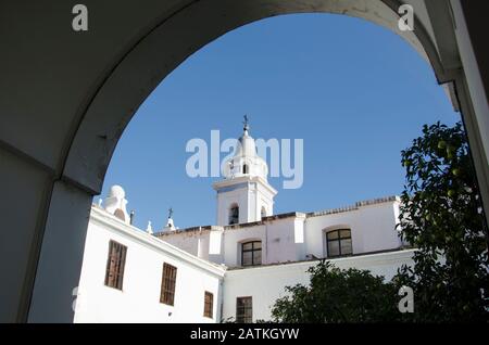 Die Basilika unserer Lieben Frau von Pilar vom Kulturzentrum Recoleta in Buenos Aires, Argentinien Stockfoto