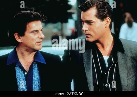 Joe Pesci, Ray Liotta, Goodfellas (1990) Warner Bros. Aktenzeichen # 33962-111THA Stockfoto