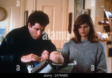 John Travolta, Kirstie Alley, "Look Who's Talking" (1989) Tri-Star Pictures File Reference # 33962-112THA Stockfoto