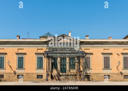 Horizontales Bild des Modemuseums im Boboli-Garten in Florenz, Italien Stockfoto