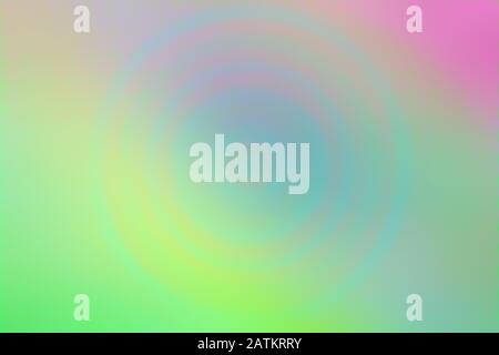 Ein abstraktes, bunt schillerndes, verschwommenes Hintergrundbild. Stockfoto