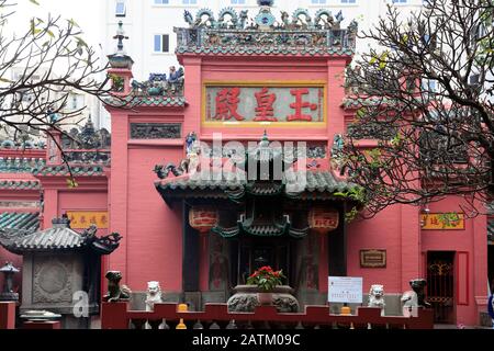 Jade Kaiser Pagode, Schildkrötenpagode, Ho-Chi-Minh-Stadt, Saigon, Vietnam, Südost-Asien, Asien Stockfoto