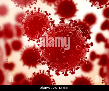 Coronavirus Stockfoto