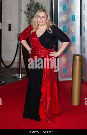 London, Großbritannien. Februar 2020. Rebel Wilson besucht die EE British Academy Film Awards 2020 After Party im Grosvenor House Hotel in London. Credit: Sopa Images Limited/Alamy Live News Stockfoto