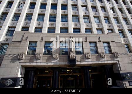 Adelaide House, King William Street, City of London, London, England. Stockfoto