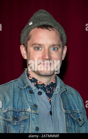 Elijah Wood besucht die Premiere von "Come to Daddy" in Alamo Drafthouse im Stadtzentrum von Los Angeles, Kalifornien, USA, am 03. Februar 2020. Weltweite Verwendung Stockfoto