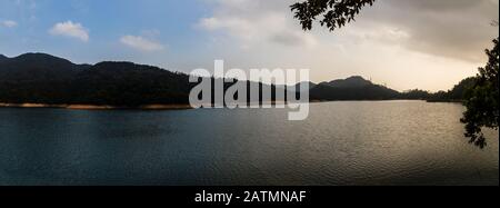 Upper Shing Mun Reservoir, Hongkong Stockfoto