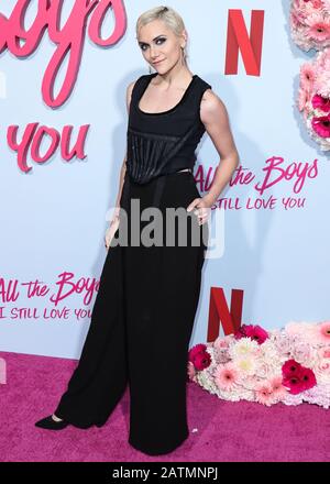 Hollywood, LOS ANGELES, KALIFORNIEN, USA - 3. FEBRUAR: Schauspielerin Alyson Stoner kommt bei der Premiere Von Netflix's "To All The Boys: P.S. I Still Love You" am 3. Februar 2020 im Egyptian Theatre in Hollywood, Los Angeles, Kalifornien, Vereinigte Staaten an. (Foto von Xavier Collin/Image Press Agency) Stockfoto