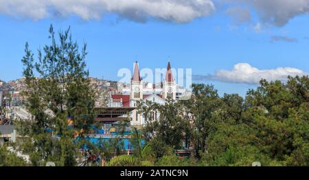 Blick auf Baguio City, Philippinen Stockfoto