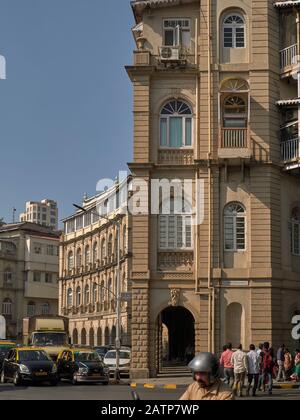 31 Dez 2019 Elphiston Circle jetzt Horniman Circle Fort Mumbai Maharashtra Indien Stockfoto