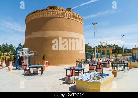 Traditioneller Taubenturm, Meybod, Provinz Yazd, Iran, Asien Stockfoto