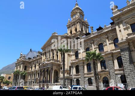 Rathaus, Darling Street, Central Business District, Kapstadt, Table Bay, Western Cape Province, Südafrika, Afrika Stockfoto