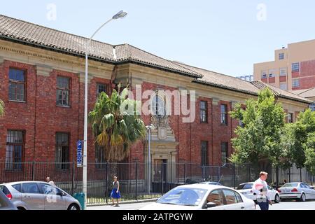 Richter Court, Buitenkant Street, Central Business District, Kapstadt, Table Bay, Western Cape Province, Südafrika, Afrika Stockfoto