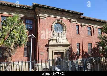 Richter Court, Buitenkant Street, Central Business District, Kapstadt, Table Bay, Western Cape Province, Südafrika, Afrika Stockfoto