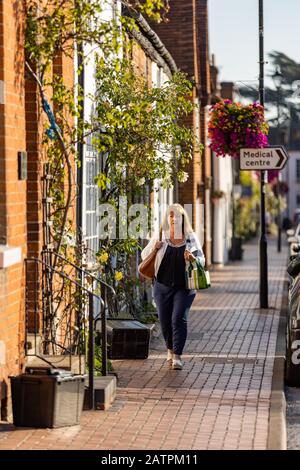 Reading & Woking Location Shoot, England Großbritannien Stockfoto