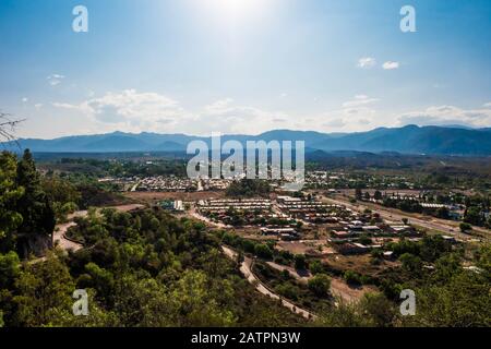 Wunderschönes Foto von Mendoza. Argentinische Landschaft. Stockfoto