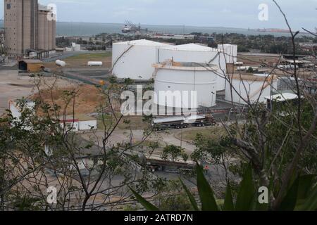 Industrie Gladstone, Queensland, Australien Stockfoto