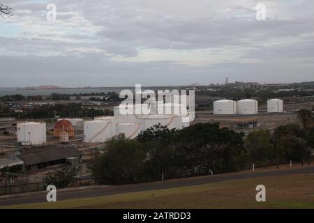 Industrie Gladstone, Queensland, Australien Stockfoto
