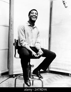 SAM COOKE (1931-1964) Werbefoto der amerikanischen Sängerin über 1963 Stockfoto