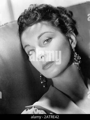 Vivien LEIGH (1913-1967) britische Bühnen- und Filmschauspielerin um 1955 Stockfoto