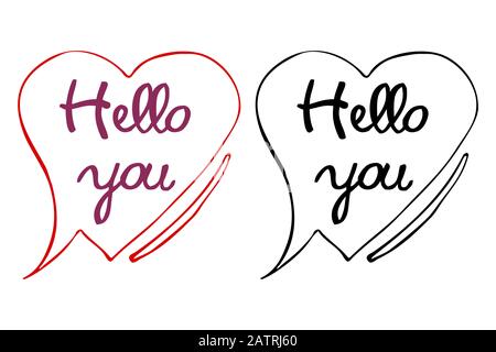 Eine Reihe von Dialogfenstern mit verschiedenen Formen. Stock Vektor