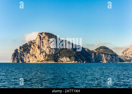 Insel Capri am Tyrrhenischen Meer, Mittelmeer; Capri, italien Stockfoto