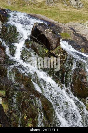 Small Water Beck Waterfall, Mardale Head Haweswater, Cumbria Stockfoto