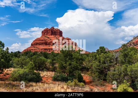 Bell Rock Sedona, Arizona Stockfoto