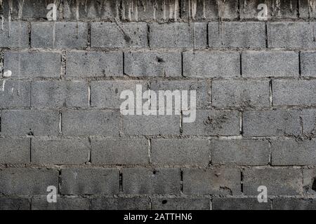 Alte Beton Ziegel Wand Hintergrund Stockfoto