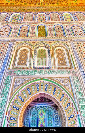 Idriss Mausoleum, Fez Stockfoto