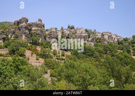 Kantobre, Midi-Pyrénées, Frankreich, Europa Stockfoto