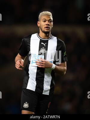 Oxford, Großbritannien. Februar 2020. Joelinton von Newcastle United beim 4. Rückspielspiel im FA Cup zwischen Oxford United und Newcastle United im Kassam Stadium, Oxford, England am 4. Februar 2020. Foto von Andy Rowland. Kredit: Prime Media Images/Alamy Live News Stockfoto